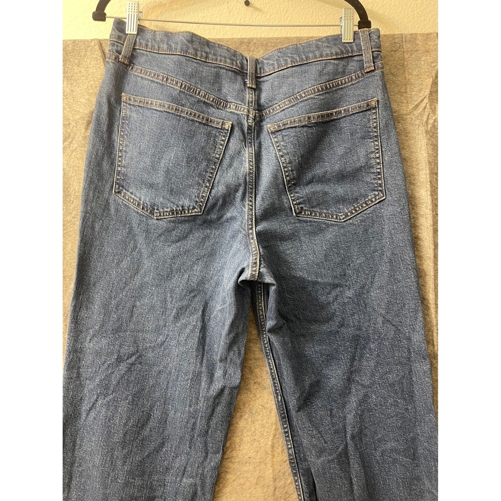 Universal Thread Highest Straight Jeans Medium Wash Button Fly Size 12 Womens - Picture 14 of 15